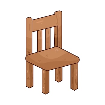 Illustration of chair vector