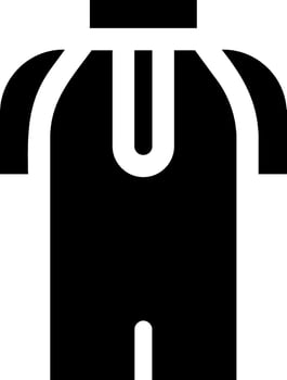 A black and white shirt with a white background vector