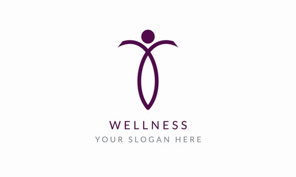Wellness logo, Elegant and creative Logo for your Business vector