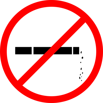 no smoking warning sign or no smoking area png