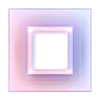 A square with a pink and blue background png