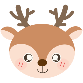 Reindeer, animal, cartoon png