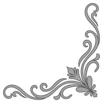 Filigree swirl ornament, flourishing swirl, vintage dividing line, calligraphy element. baroque style flower border Antique swirl decoration png