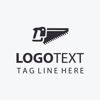 Artisan Edge Carpenter Saw Logo vector