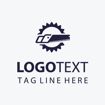 Skull Gear Logo Design vector