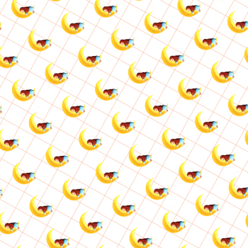 A pattern with bananas on it png