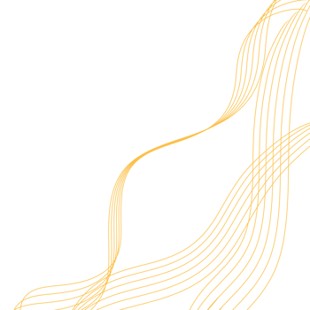 Yellow wave abstract design line png
