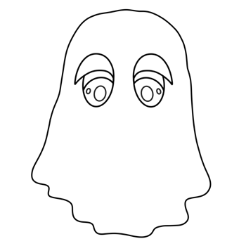 Little Ghost of Halloween holiday. png