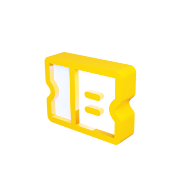 A yellow box with the letter b on it png