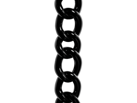 A black chain png