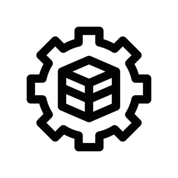 management icon. line icon for your website, mobile, presentation, and logo design. vector