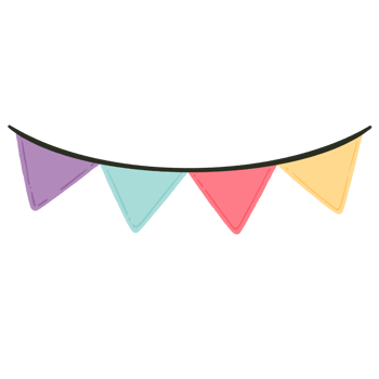 color flag party png