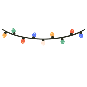 christmas string light png