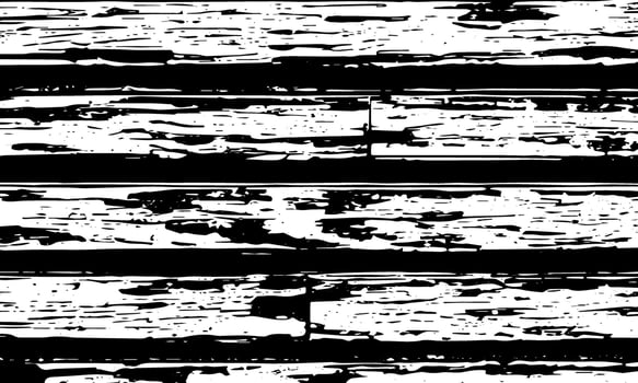 black and white grunge wood texture background vector