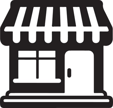 Customizable Shop Symbol Graphics vector