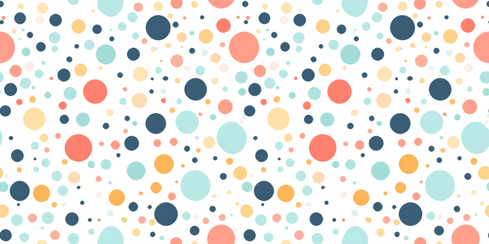Fun and Creative Circle Doodle Pattern for Trendy Design png