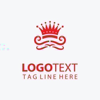 Elegant floral heart logo design for Valentines Day or wedding brands vector