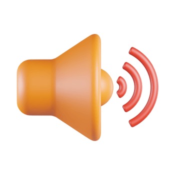 Sound On 3D Icon png