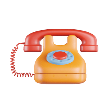 Telephone cable 3D Icon png