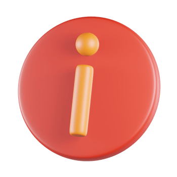 Information 3D Icon png