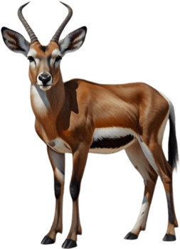 Inspiring Springbok Clipart for Nature-Themed Graphic Designs. . png