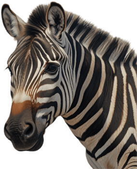 Fun zebra clipart for interactive learning experiences. . png