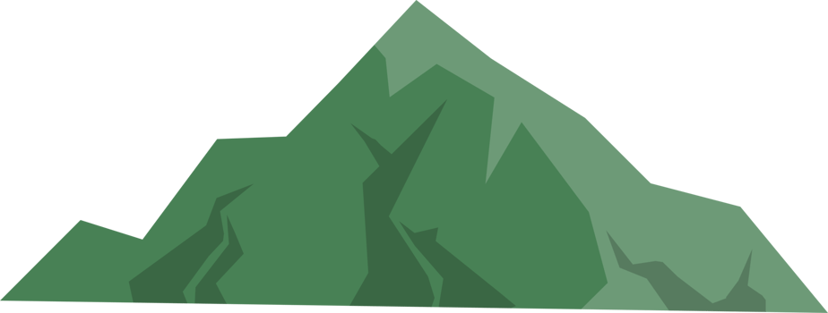 mountain landscape background flat illustration png