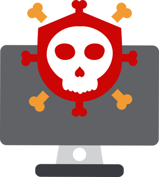 computer virus and security icon png