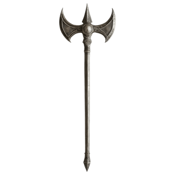Medieval Halberd A Symbol of Weaponry and Battle Tactics on transparent background png