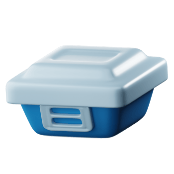 3D Lunch Box Illustration png