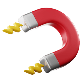 3D Magnet Illustration png
