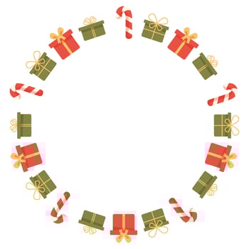 Decorative element for invitations and greeting cards. Flat style. vector