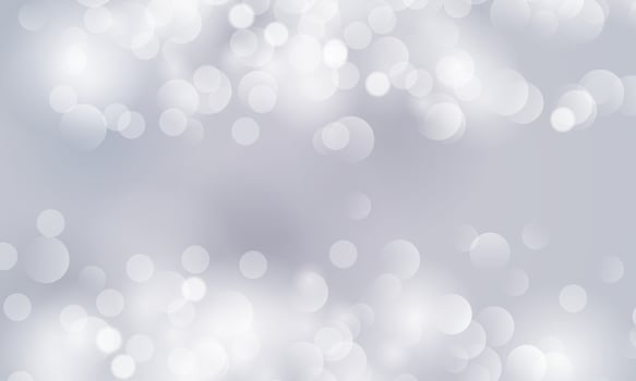 abstract soft white bokeh lights effect background. circle blur with copy space. vector