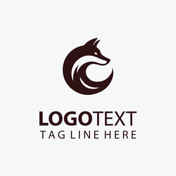 Sleek Orange Fox Logo Design for Modern Brands vector
