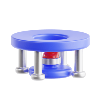 3D Burner Icon Illustration Render png