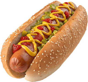 Tasty Hot Dogs Clipart Perfect for Social Media. . png