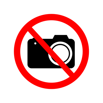 no camera sign on transparent background png