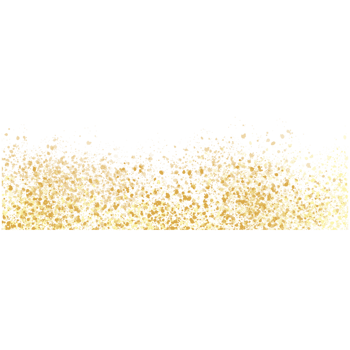 Golden glitter frame png