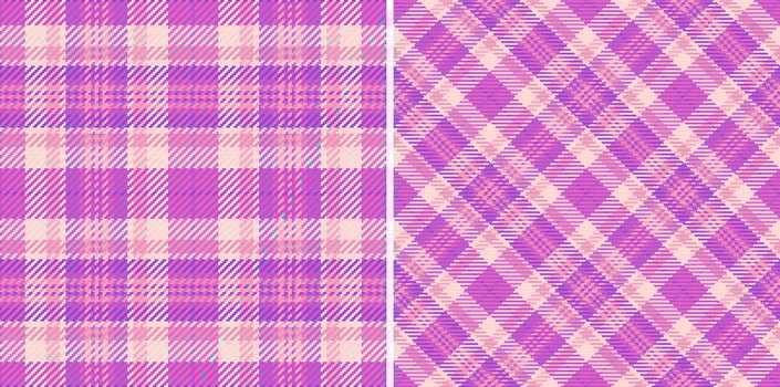 Check fabric tartan of background texture with a pattern textile plaid seamless. Set in gradient colors. Minimalist fashion ideas for a sleek look. vector