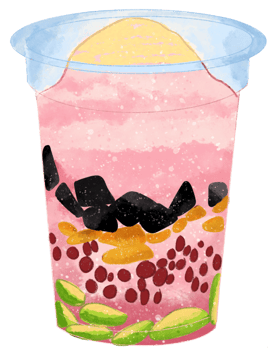 Es doger indonesian dessert illustration png