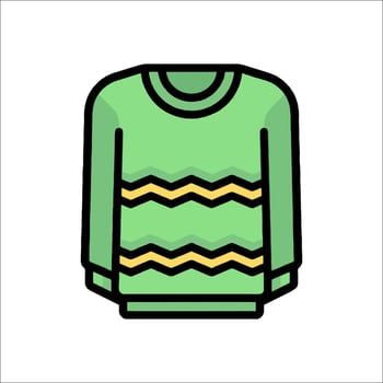 Sweater icon illustration vector