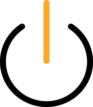 Turn On Colorful Icon vector