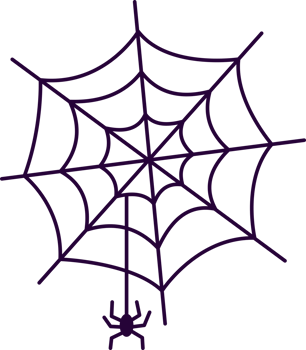 halloween spider web png