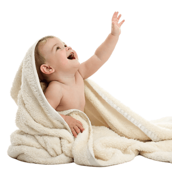 cute baby laughing and reaching up while sitting png