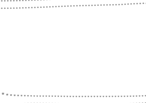 Paper abstract background with slightly wavy top and bottom lines, transparent background png
