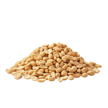 Pile of Roasted Peanuts on Transparent Background png