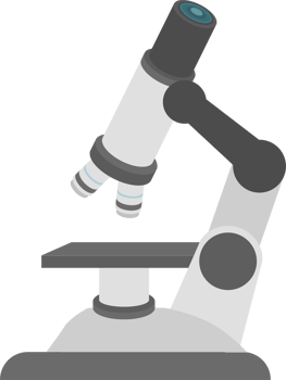 scientific microscope illustration png