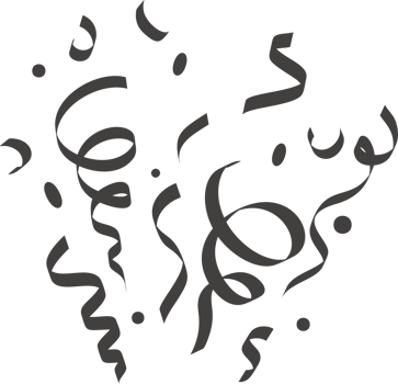 Confetti explosion elements. Elements for birthday party and carnival celebration. Falling serpentine and burst of firework for surprise and gift decoration png