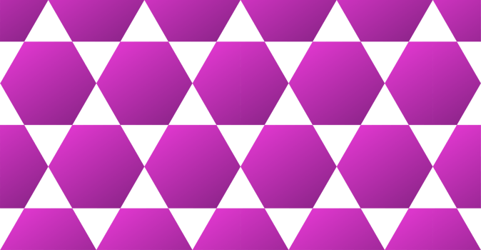 Hexagon Pattern with Purple Gradient png