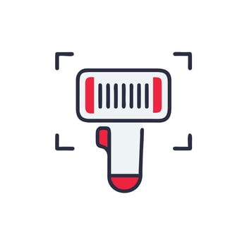Hair dryer icon, illustration, flat design, flat design, illustration, flat design vector